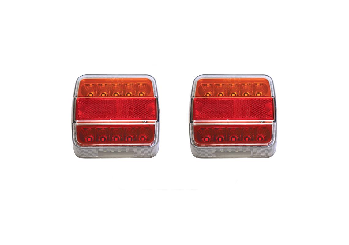 FEUX LED G/D 3 FONCTIONS 12/24V